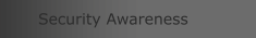 Security Awareness